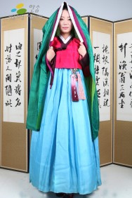 0274.양반-쓰개치마