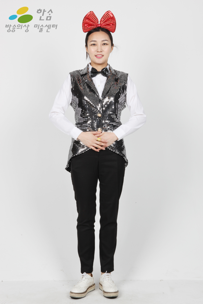 1955.럭셔리반짝이조끼