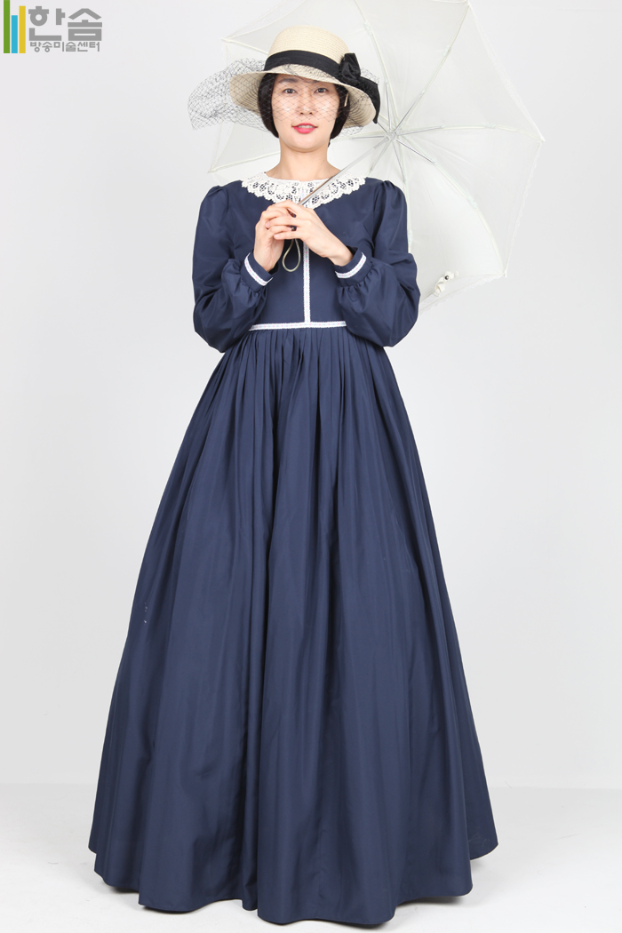 3721.(개화기)드레스-여