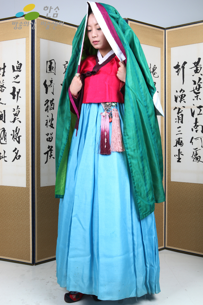 0274.양반-쓰개치마(장옷)