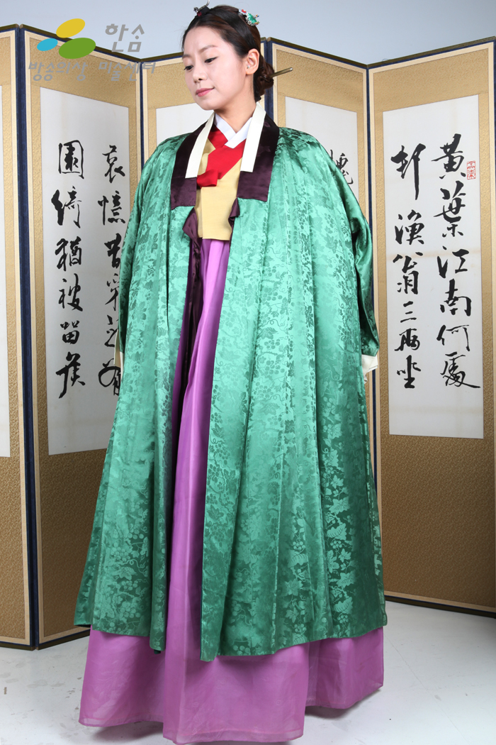 0275.양반-쓰개치마(장옷)