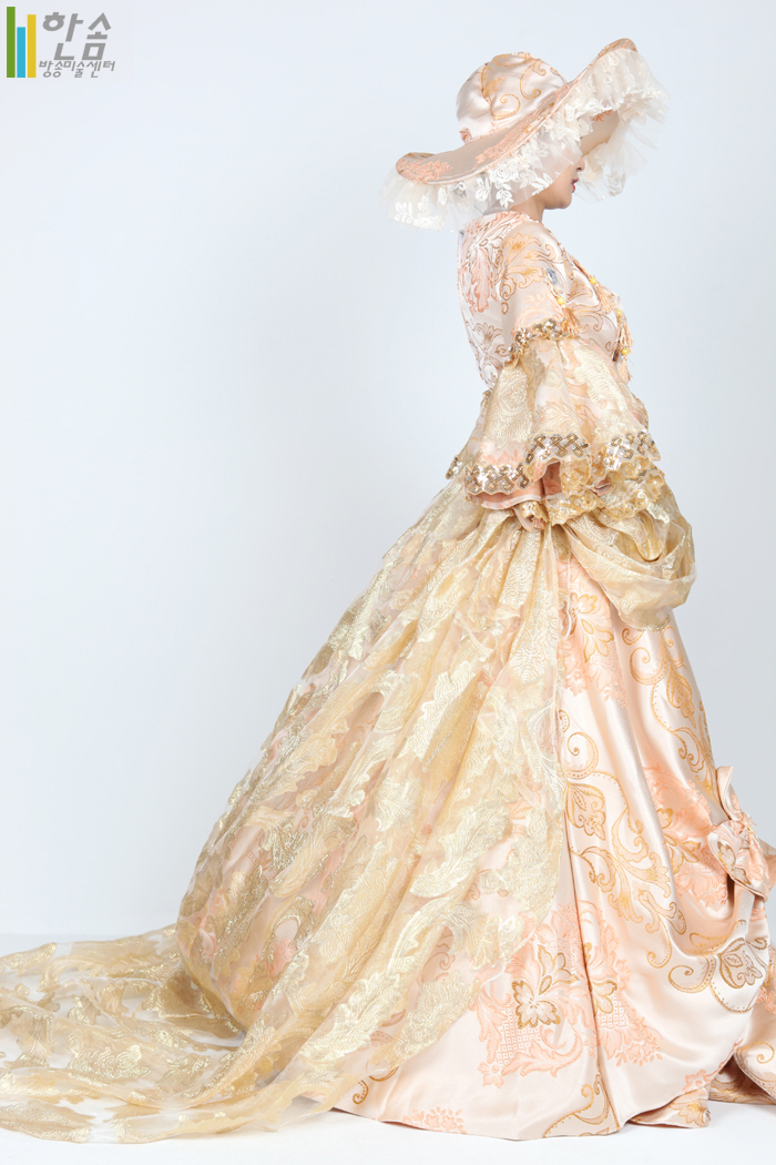 3871.중세드레스(귀족-여)