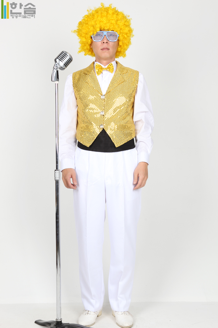 3933.반짝이조끼